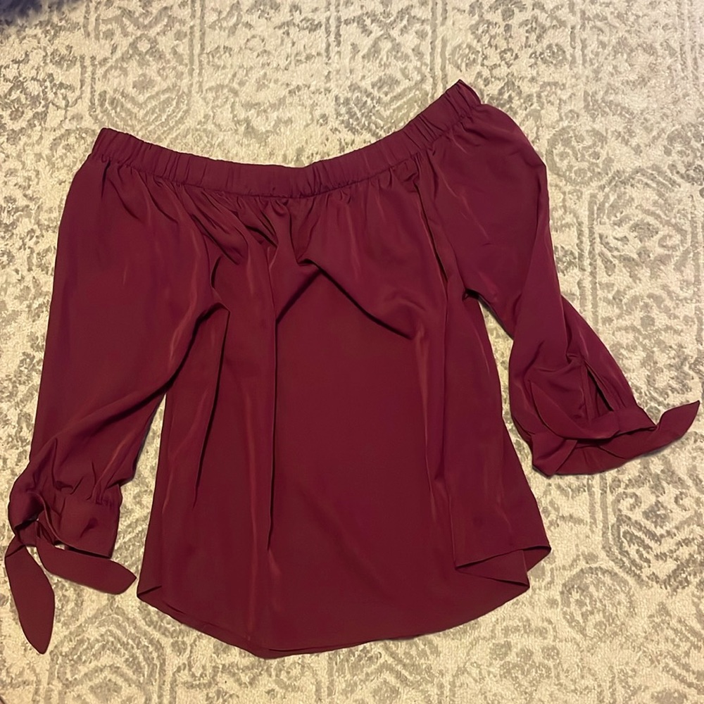 Off-Shoulder Blouse